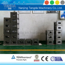 Parafuso e barril para máquina extrusora de plástico